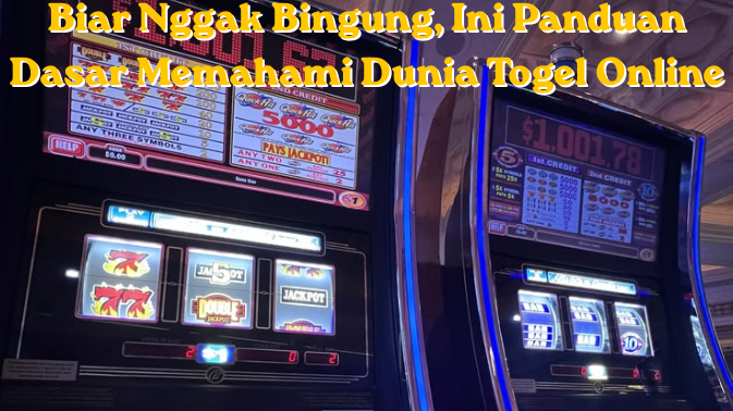 Biar Nggak Bingung, Ini Panduan Dasar Memahami Dunia Togel Online